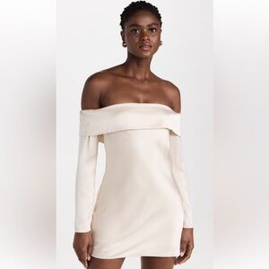 REFORMATION MAVES SATIN DRESS--NWT--SIZE XL